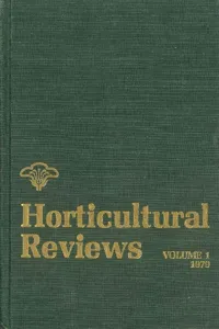 Horticultural Reviews, Volume 1_cover