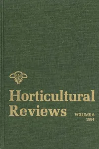 Horticultural Reviews, Volume 6_cover