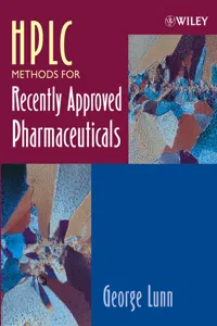 HPLC Methods for Recently Approved Pharmaceuticals_cover