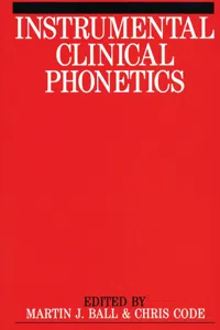 Instrumental Clinical Phonetics_cover