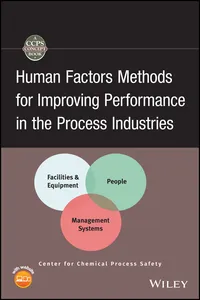Human Factors Methods for Improving Performance in the Process Industries_cover