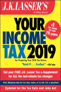 J.K. Lasser's Your Income Tax 2019_cover