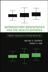 Introductory Biostatistics for the Health Sciences_cover