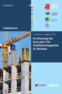 Kurzfassung des Eurocode 2 für Stahlbetontragwerkeim Hochbau - von Frank Fingerloos, Josef Hegger, Konrad Zilch_cover