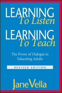 Learning to Listen, Learning to Teach_cover