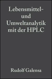 Lebensmittel- und Umweltanalytik mit der HPLC_cover