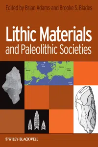 Lithic Materials and Paleolithic Societies_cover