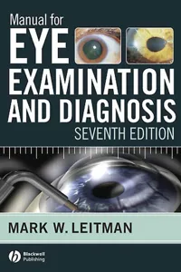 Manual for Eye Examination and Diagnosis_cover