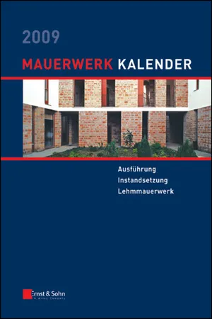 Mauerwerk Kalender 2009