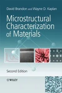 Microstructural Characterization of Materials_cover