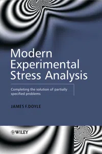 Modern Experimental Stress Analysis_cover