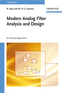 Modern Analog Filter Analysis and Design_cover