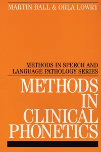 Methods in Clinical Phonetics_cover