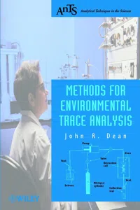 Methods for Environmental Trace Analysis_cover