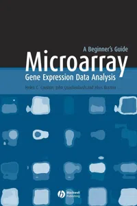 Microarray Gene Expression Data Analysis_cover