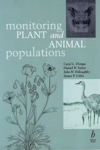 Monitoring Plant and Animal Populations_cover