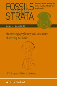 Morphology, Phylogeny and Taxonomy of Osteolepiform Fish_cover