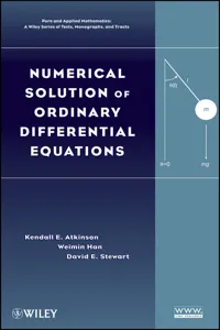 Numerical Solution of Ordinary Differential Equations_cover