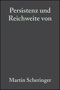 Persistenz und Reichweite von Umweltchemikalien_cover