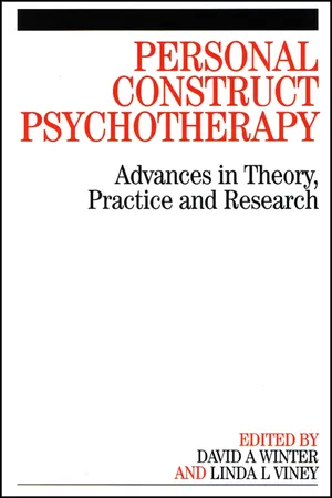 Personal Construct Psychotherapy