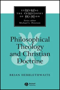 Philosophical Theology and Christian Doctrine_cover