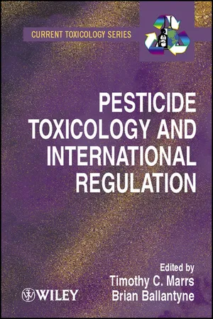 Pesticide Toxicology and International Regulation