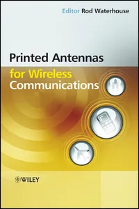 Printed Antennas for Wireless Communications_cover