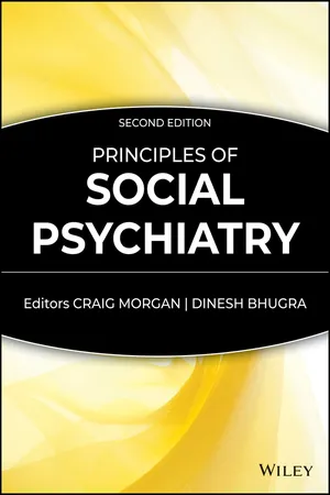 Principles of Social Psychiatry