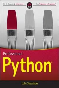 Professional Python_cover