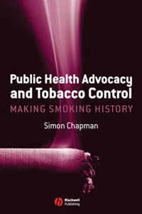 Public Health Advocacy and Tobacco Control_cover