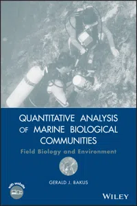 Quantitative Analysis of Marine Biological Communities_cover