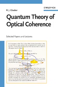 Quantum Theory of Optical Coherence_cover