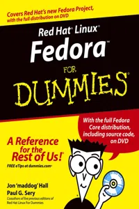 Red Hat Linux Fedora For Dummies_cover