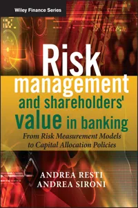 Risk Management and Shareholders' Value in Banking_cover