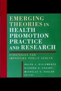 Emerging Theories in Health Promotion Practice and Research_cover