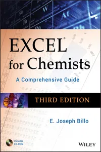 Excel for Chemists_cover