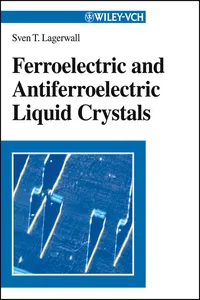 Ferroelectric and Antiferroelectric Liquid Crystals_cover