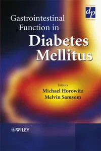 Gastrointestinal Function in Diabetes Mellitus_cover