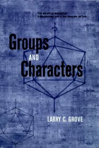 Groups and Characters_cover