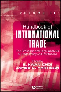 Handbook of International Trade, Volume 2_cover