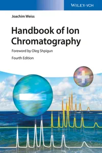 Handbook of Ion Chromatography_cover