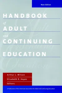 Handbook of Adult and Continuing Education_cover