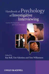 Handbook of Psychology of Investigative Interviewing_cover