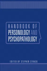 Handbook of Personology and Psychopathology_cover