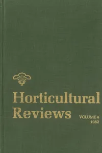 Horticultural Reviews, Volume 4_cover