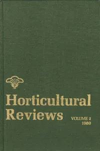 Horticultural Reviews, Volume 2_cover