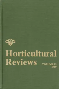 Horticultural Reviews, Volume 12_cover