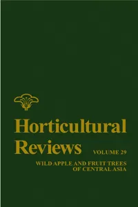 Horticultural Reviews, Volume 29_cover