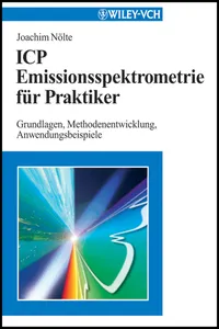 ICP Emissionsspektrometrie für Praktiker_cover