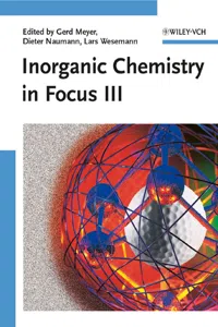 Inorganic Chemistry in Focus III_cover